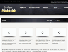 Tablet Screenshot of graficasyglesias.com